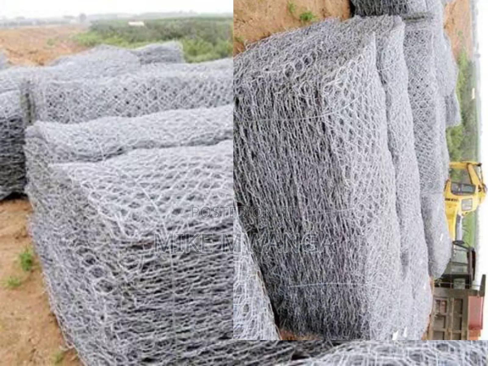 Stone Fill Gabion Boxes