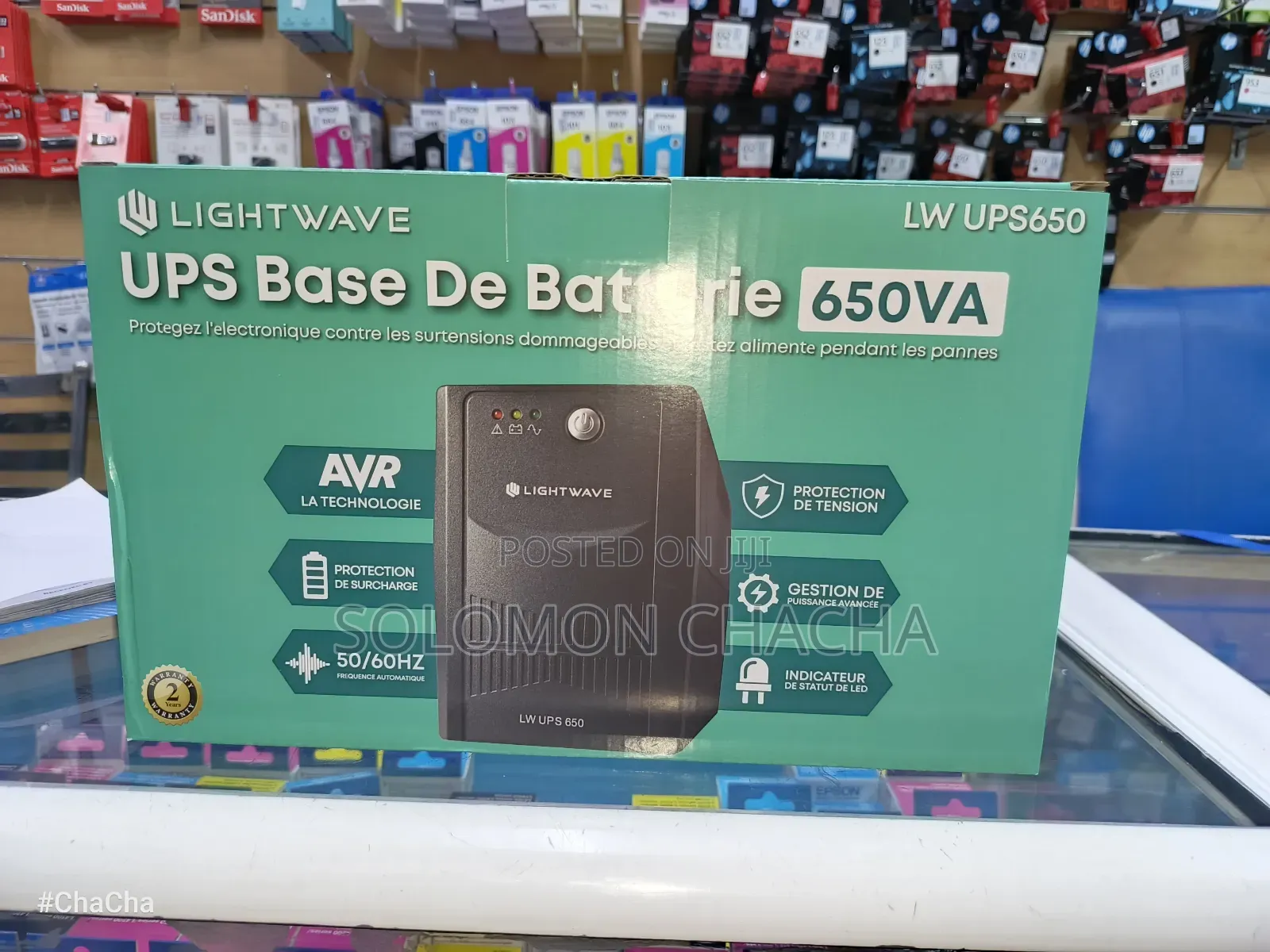 Lightwave 650va Ups Base De Battery Best Quality & Price