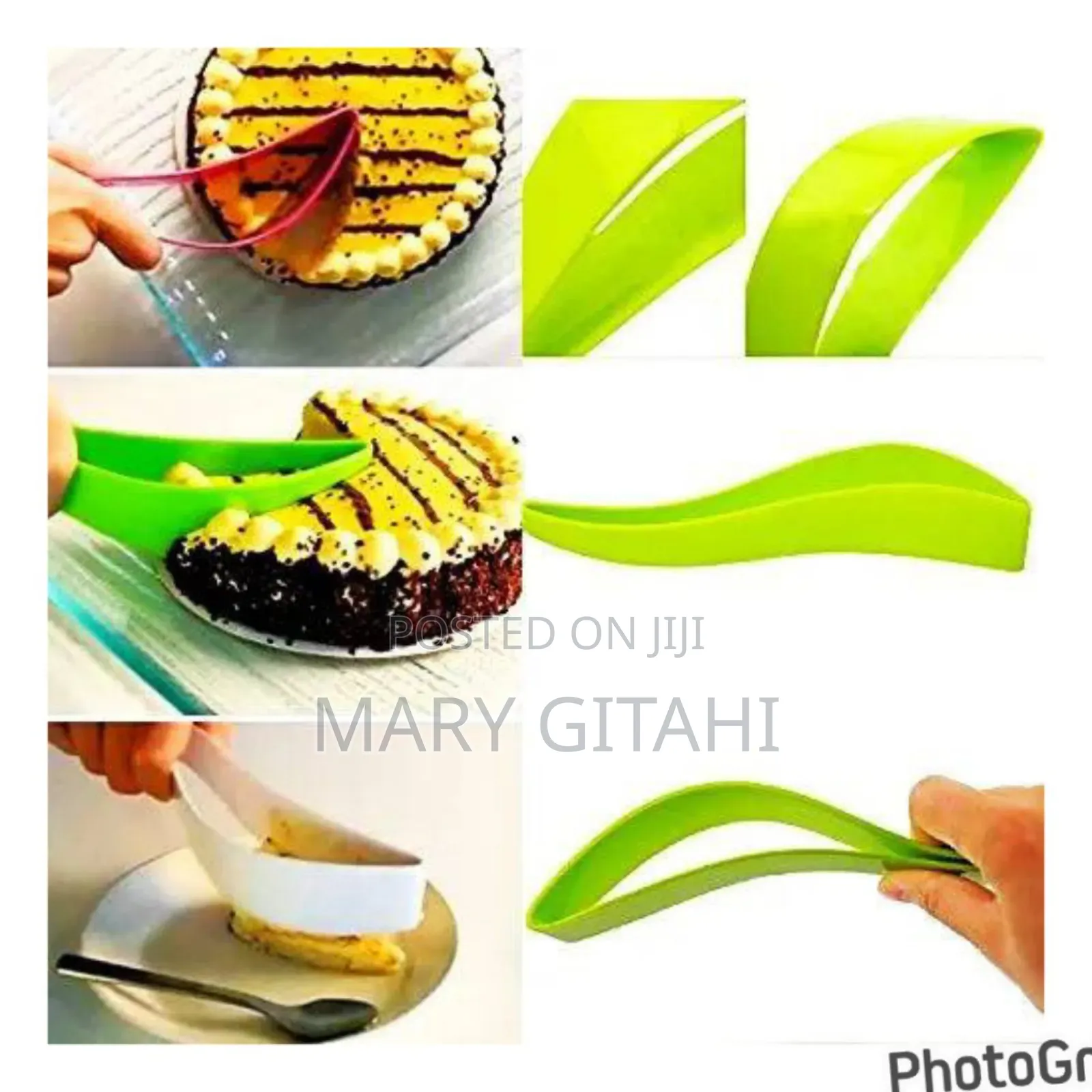 Plastic Curve Cake Server Tool Now