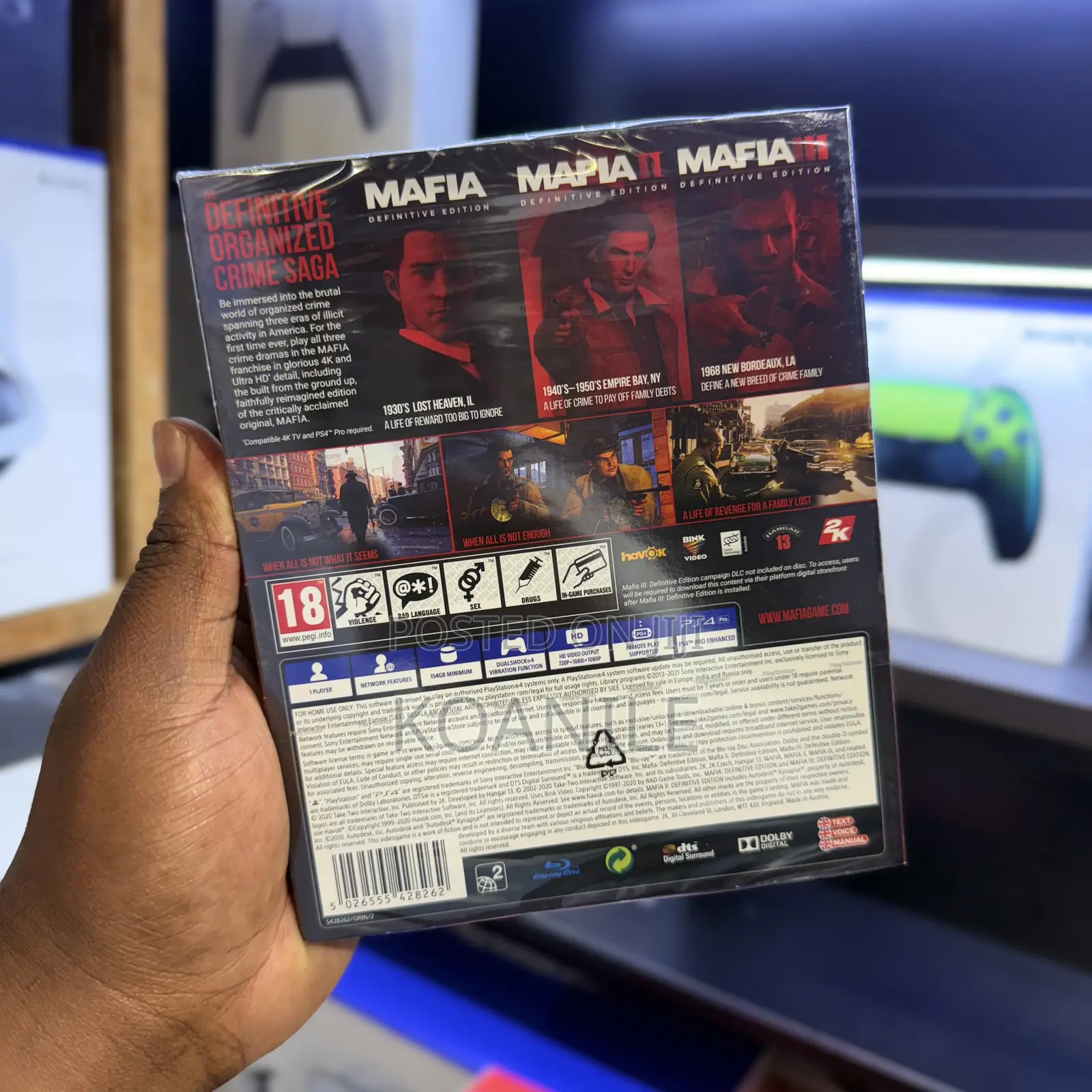 Ps4 Mafia Trilogy