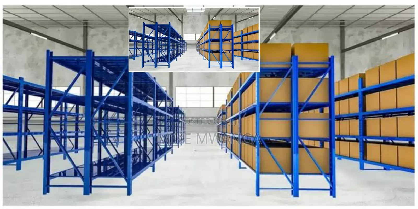 4-Level Racking Shelve / 2x2x0.5m Size