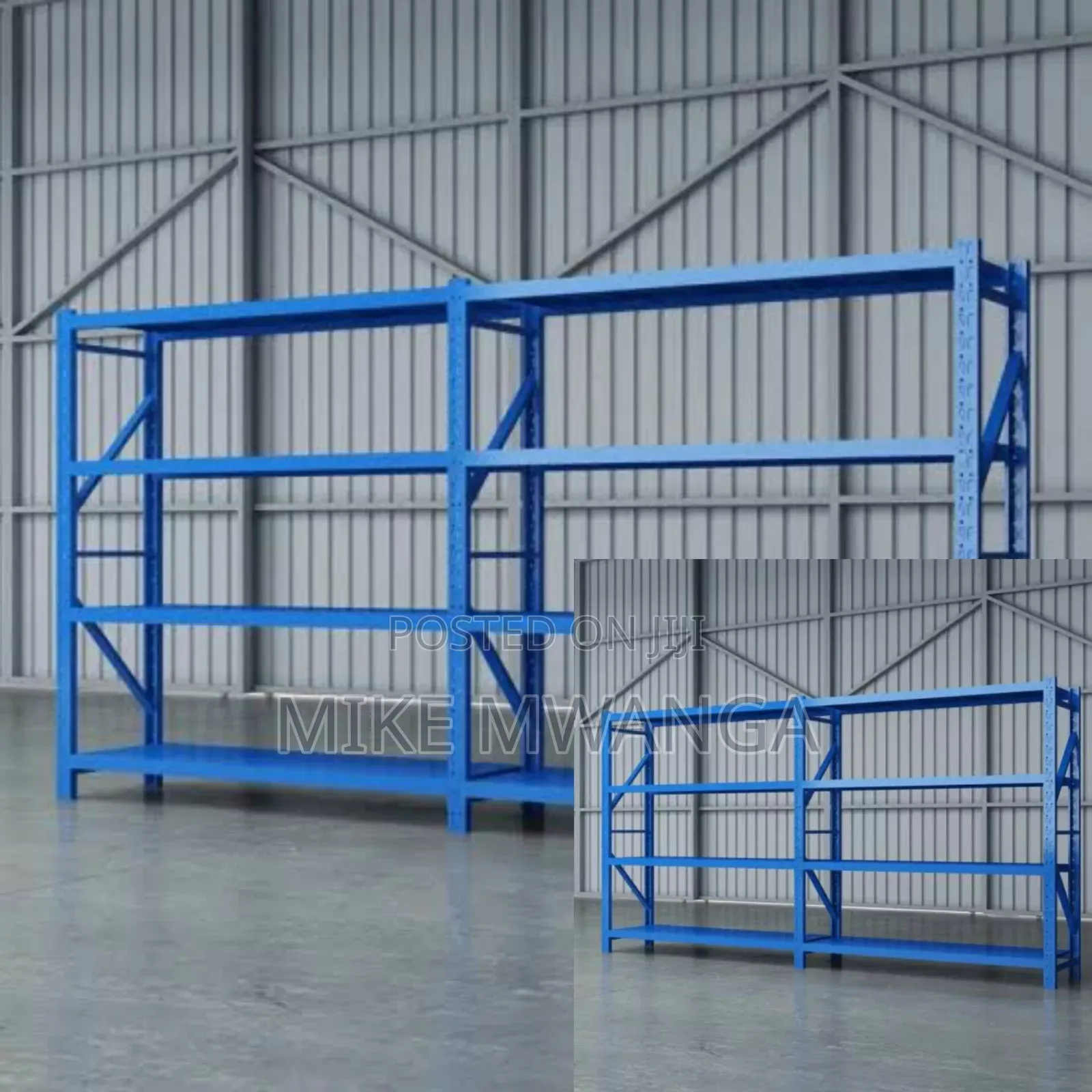 Robust 4 Tier Racking Shelves