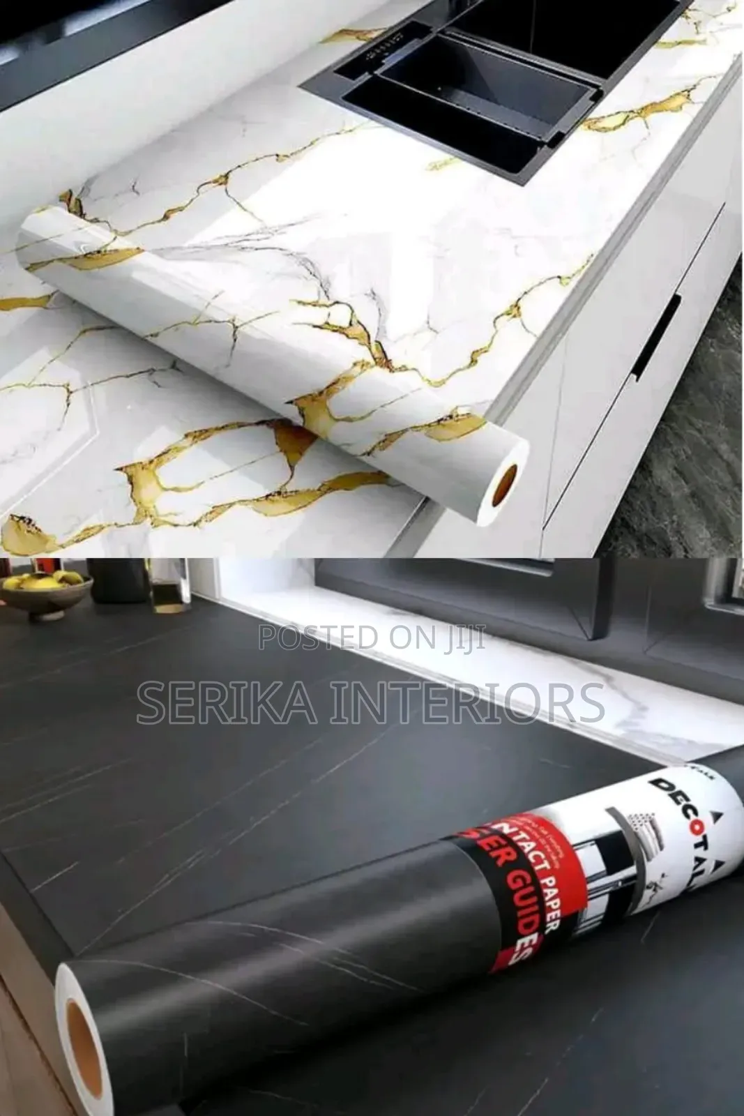 Bright Kitchen Contact Paper Environmental Friendly Oilproof