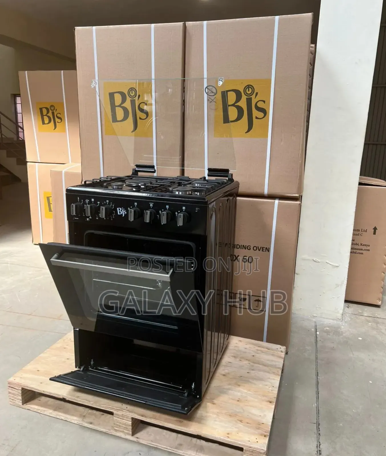 Black Elite New Model Cooker BJS 60* 60 3 G 1 E Hot Plate