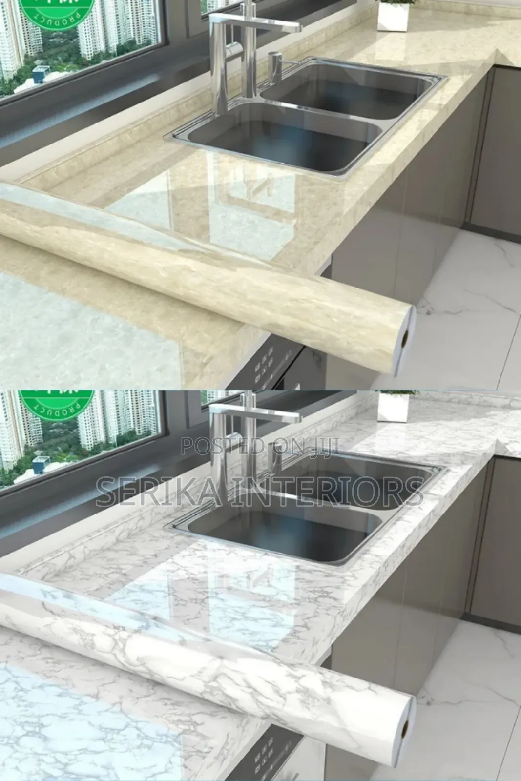 Contact Paper Kitchen Used Environmental Friendly Waterproof