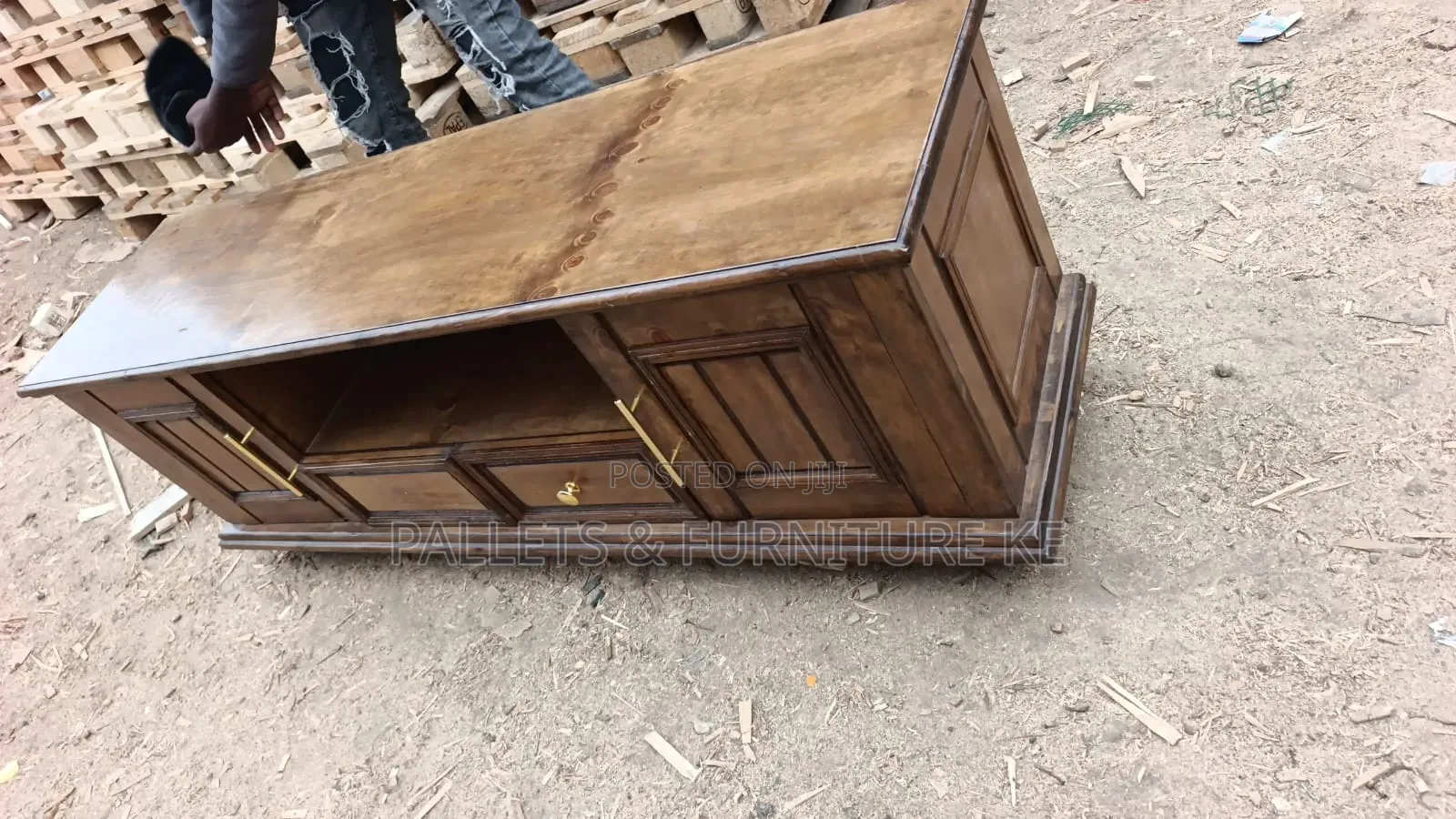 Walnuted Tv Stand