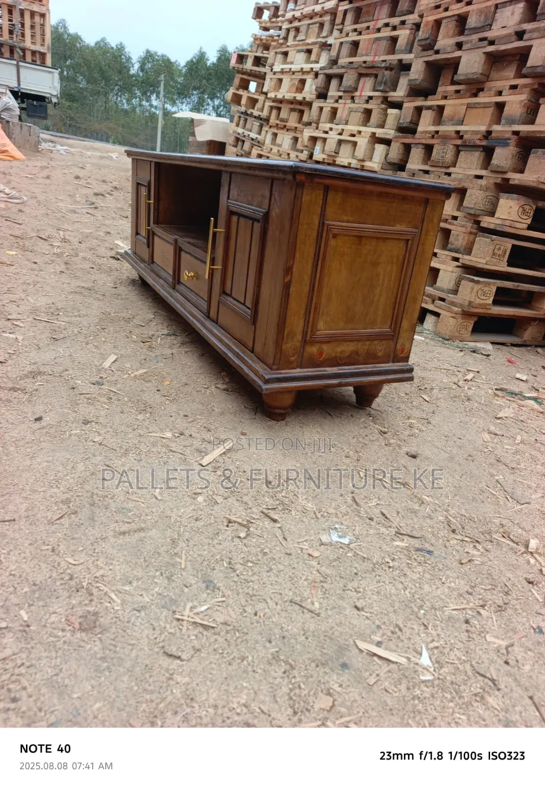 The Walnut Wood Tv Stand