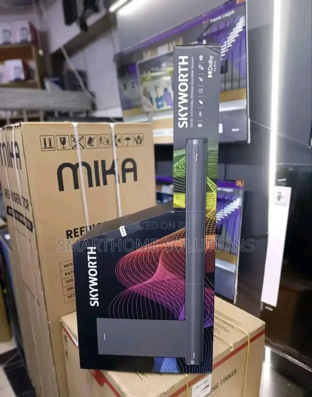 Sound Bar ,Woofer ,Skyworth Soundbar With Wireless Subwoofer