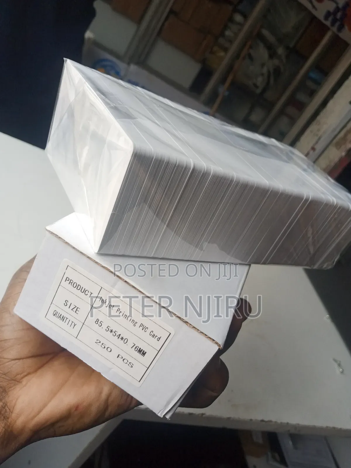 Decent PVC Cards for Home Printing**Standard Business Card