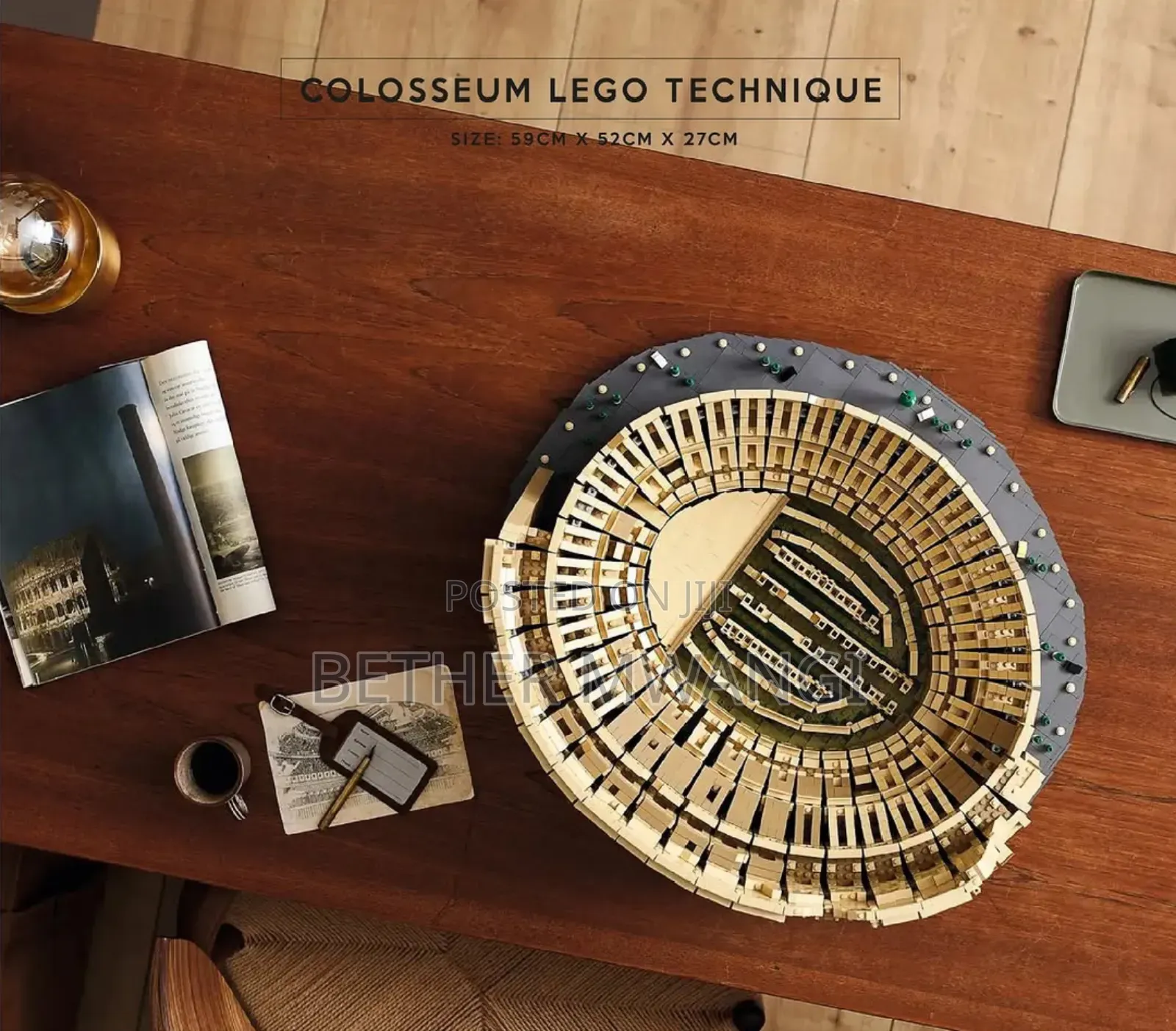Colosseum Lego Technique in Kenya