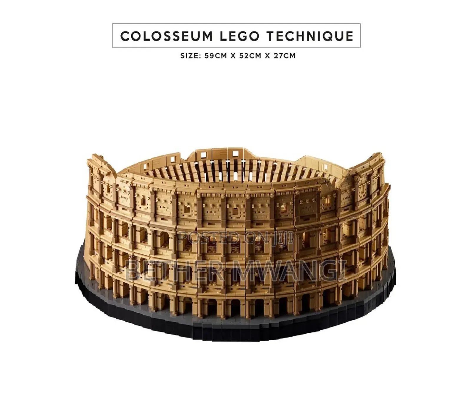 Colosseum Lego Technique in Kenya