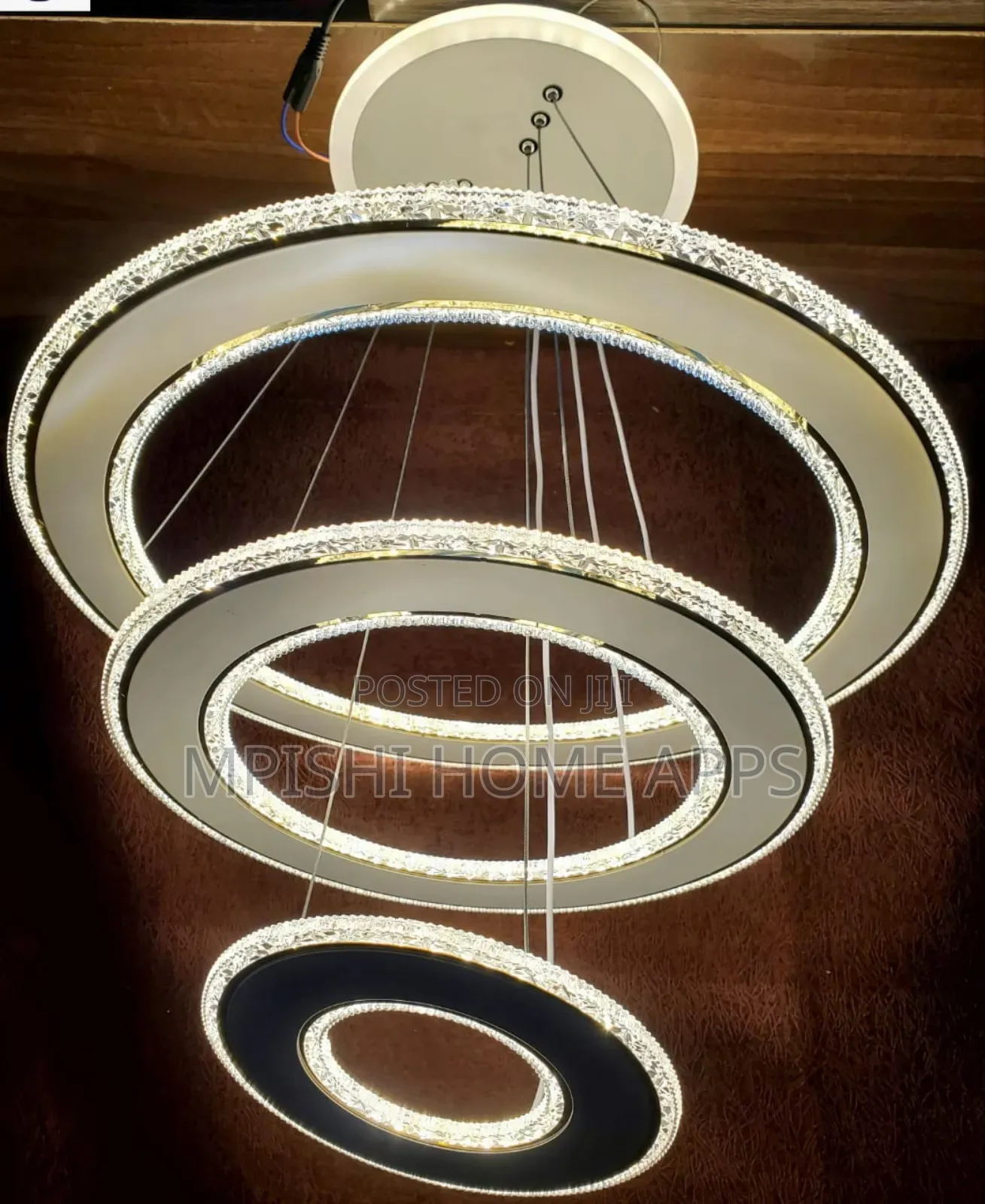 3 in 1 Ring Chandelier