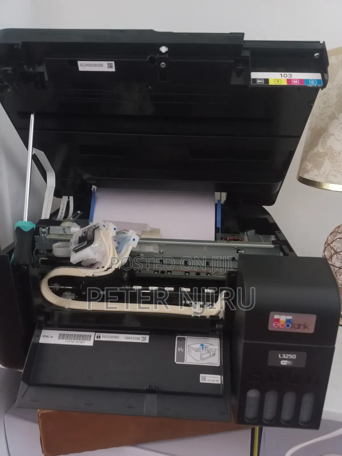 L3250 Repair Epsons Printer and Service Maintenance