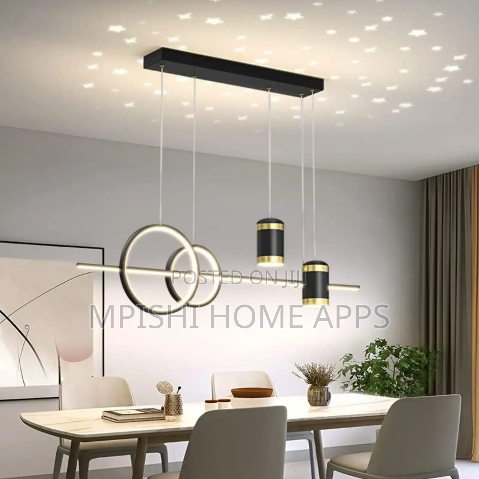 5 in 1 Led Pendant Light