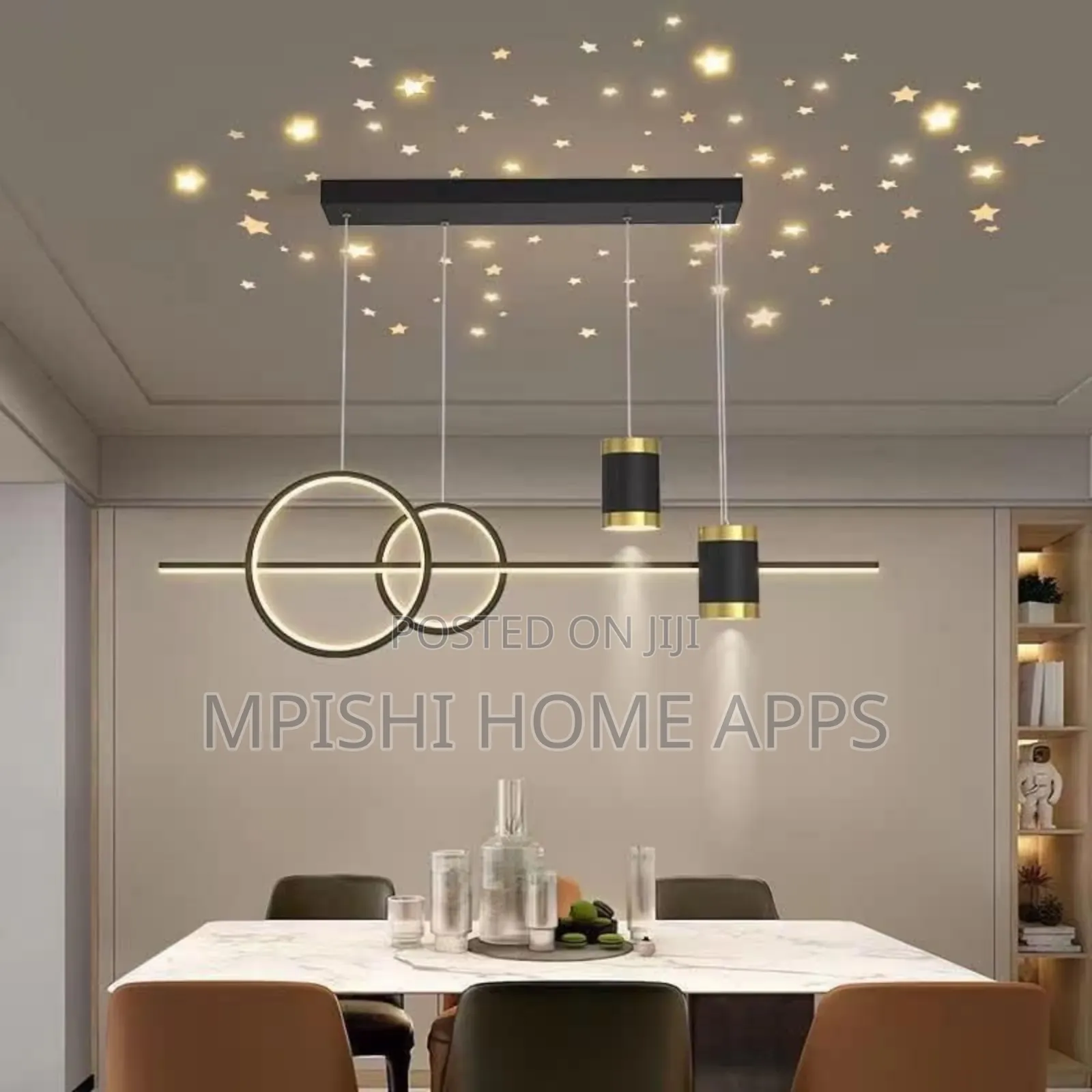 5 in 1 Led Pendant Light