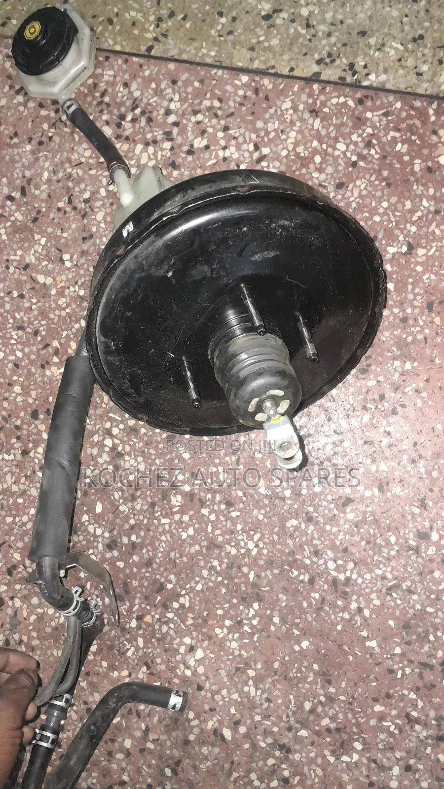 Honda Fit 2013 Brake Booster and Master Cylinder