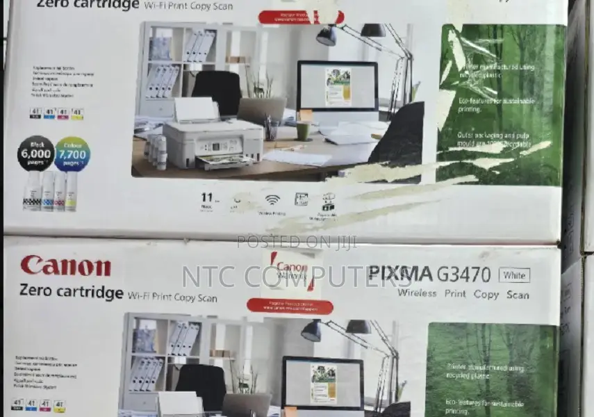 <<>Canon Pixma G3470 Wireless Printer