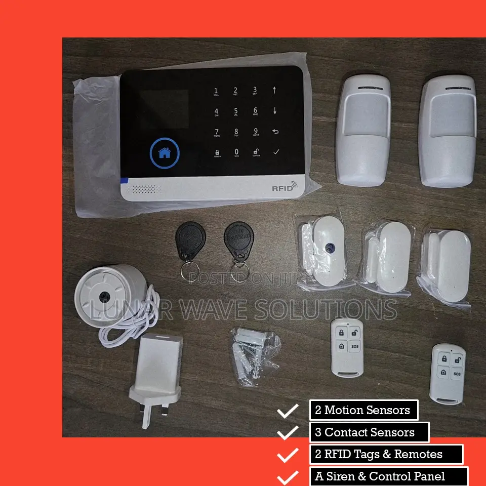 GSM and Wi-Fi Enabled Alarm System 2 Way Audio