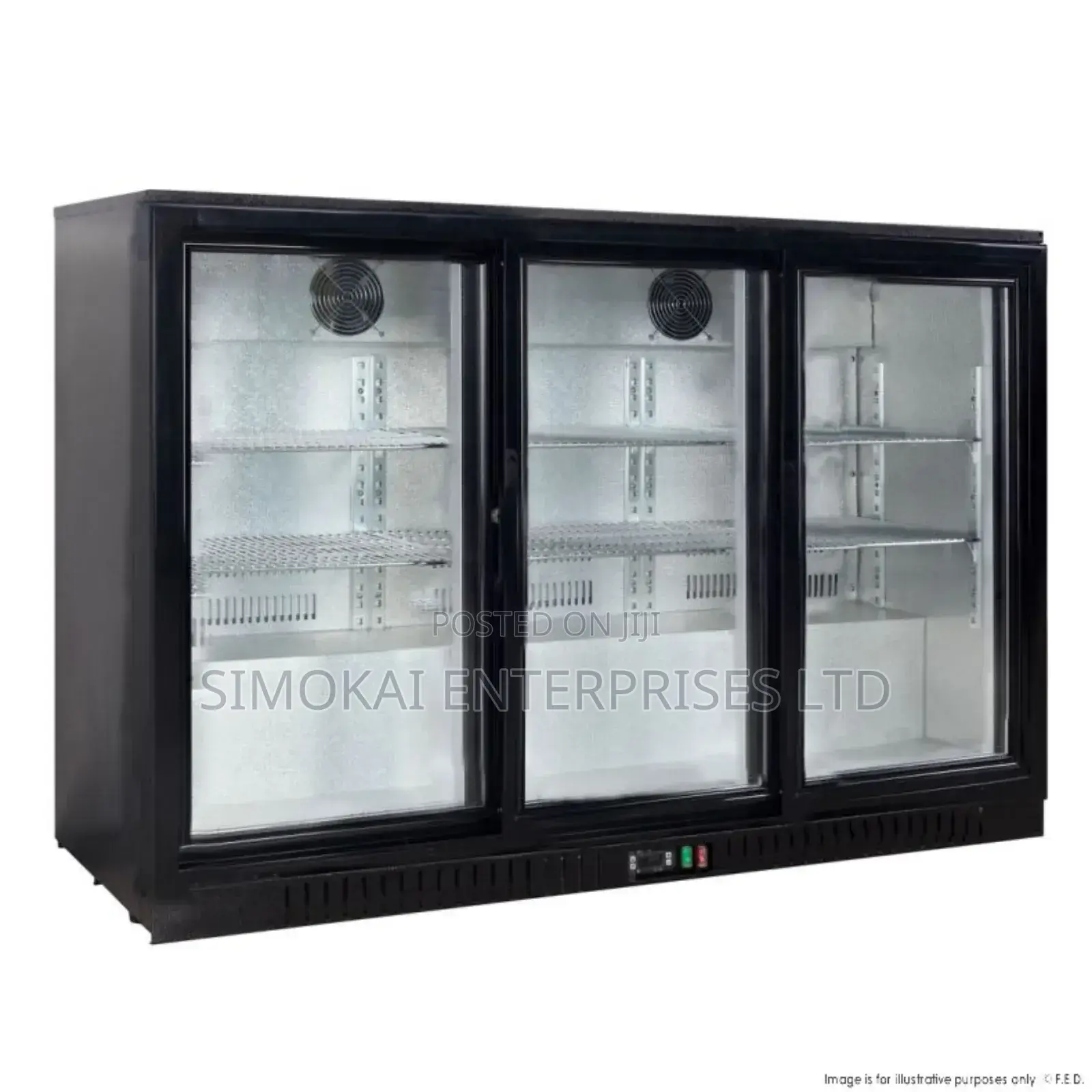 Thermaster Under Bench Three Sliding Door Bar Cooler