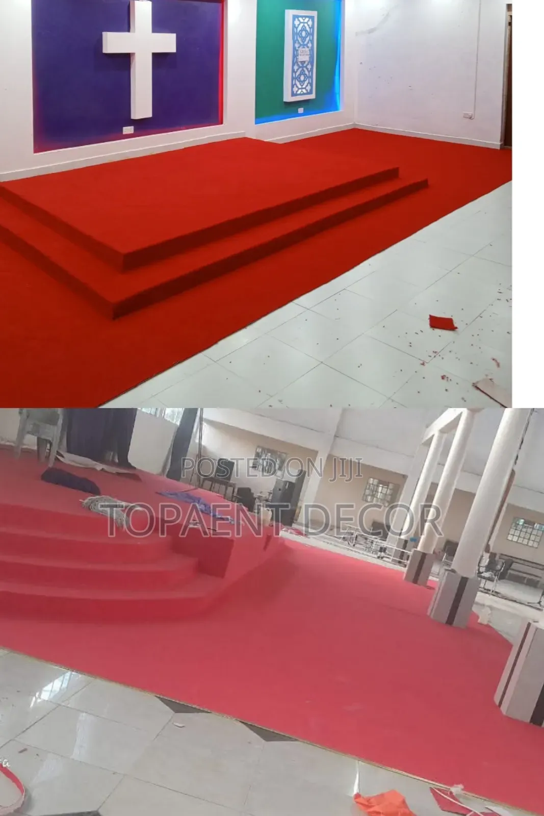 Top Trends in Carpeting for Modern Church Pulpit Wall Towall
