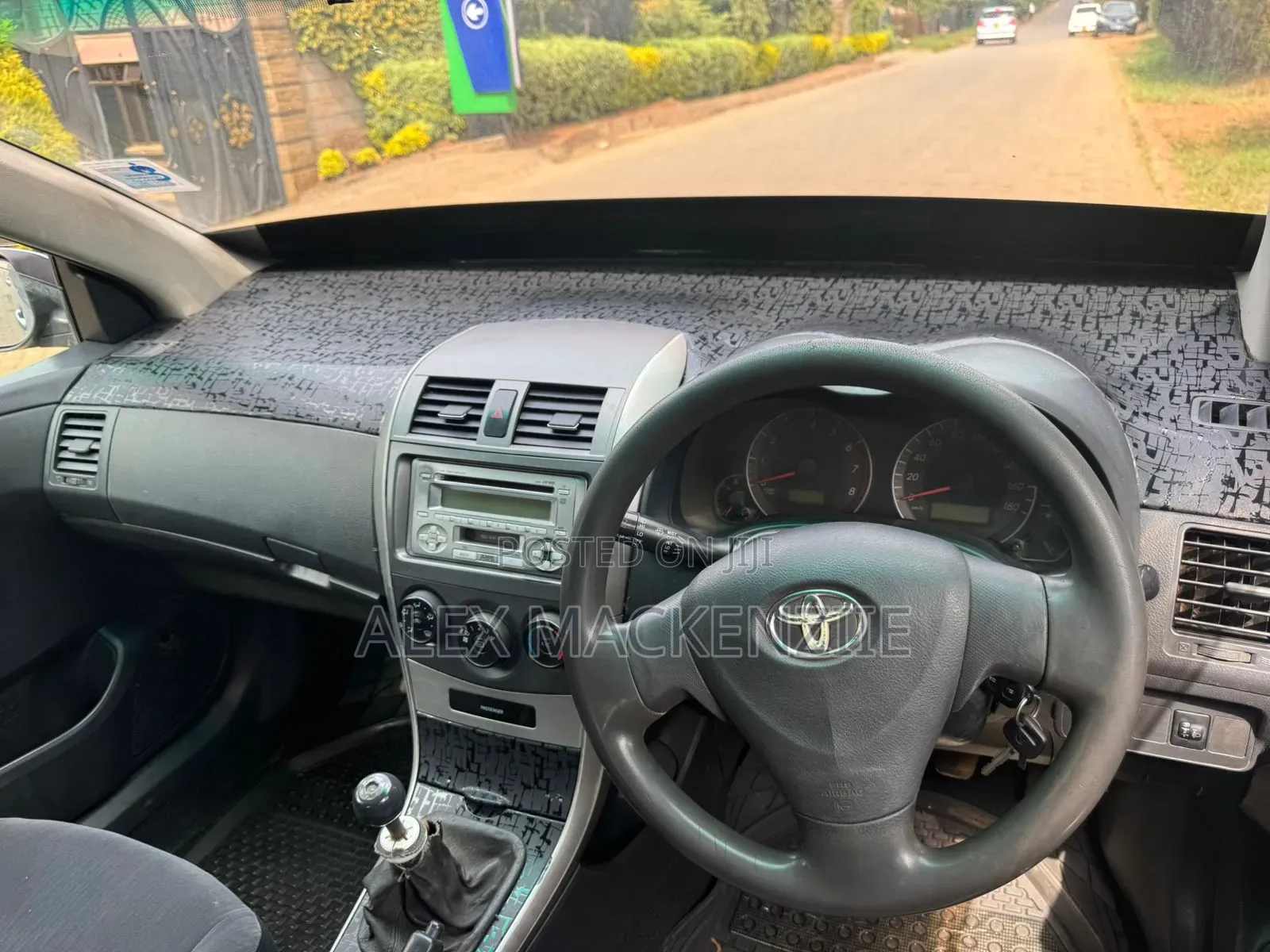 Toyota Corolla Fielder 2007 Silver