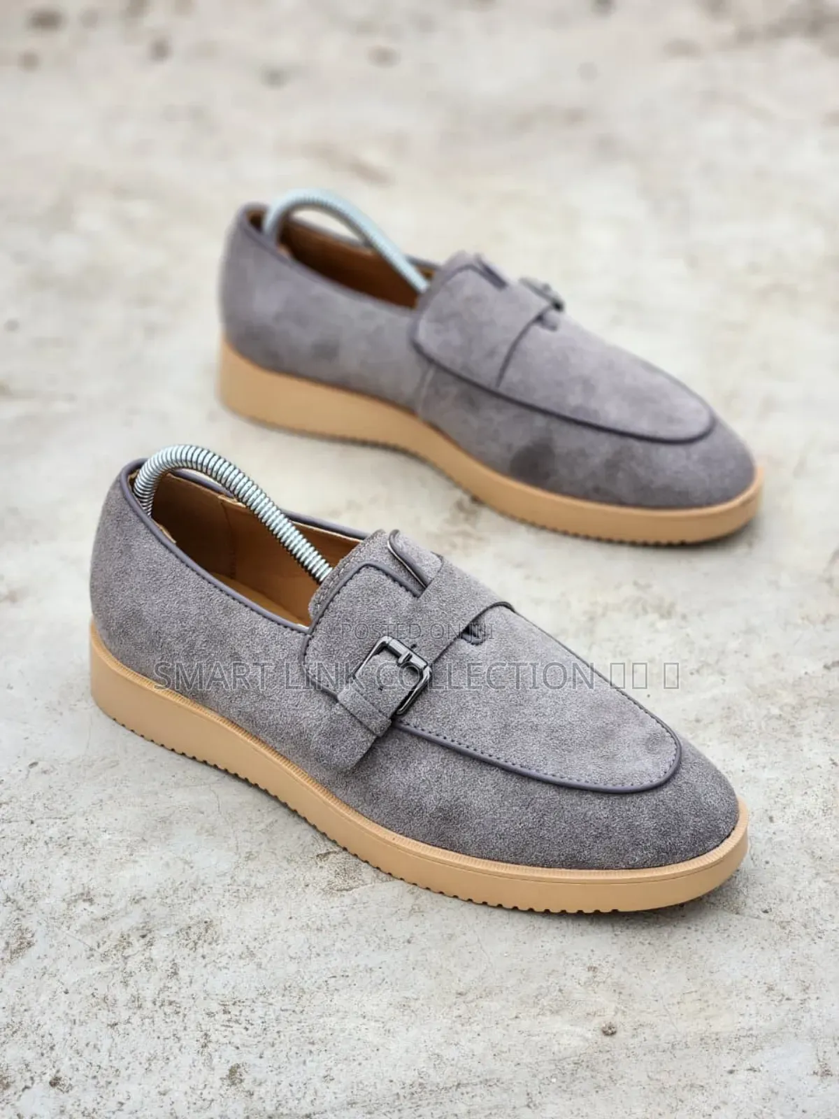 Casual Single Monk Suede