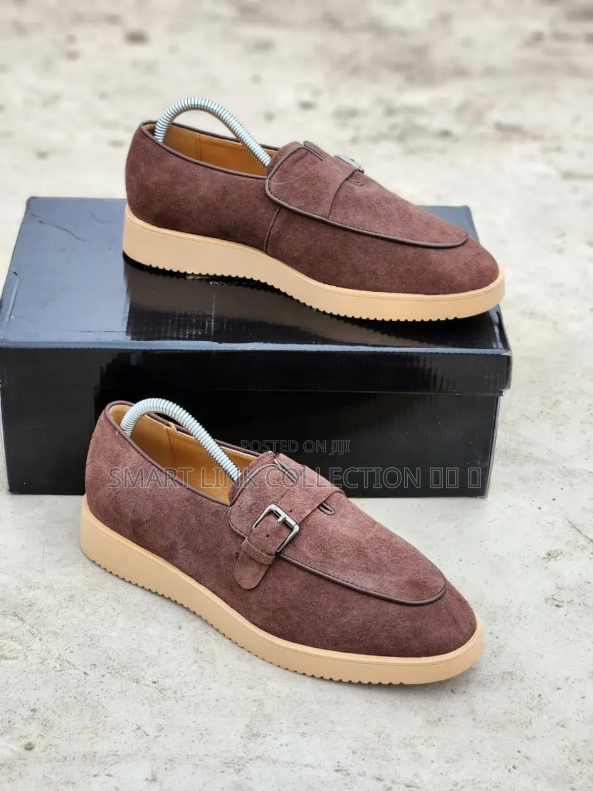 Casual Single Monk Suede