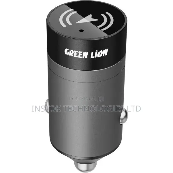 Green Lion Tracker Dual Port Car Charger 30w