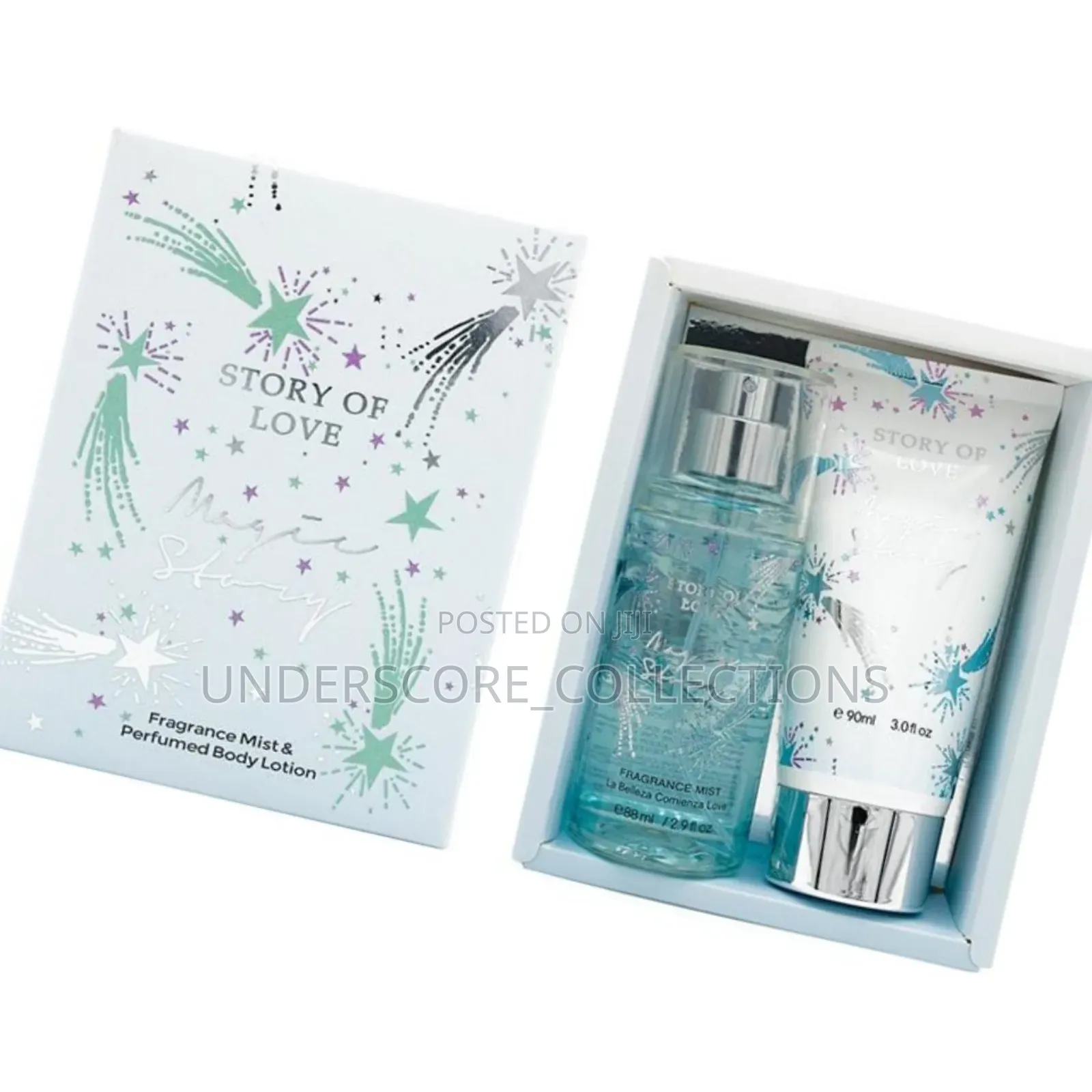 .*Ladies Perfumed Body Mist + Perfumed Body Lotion Set