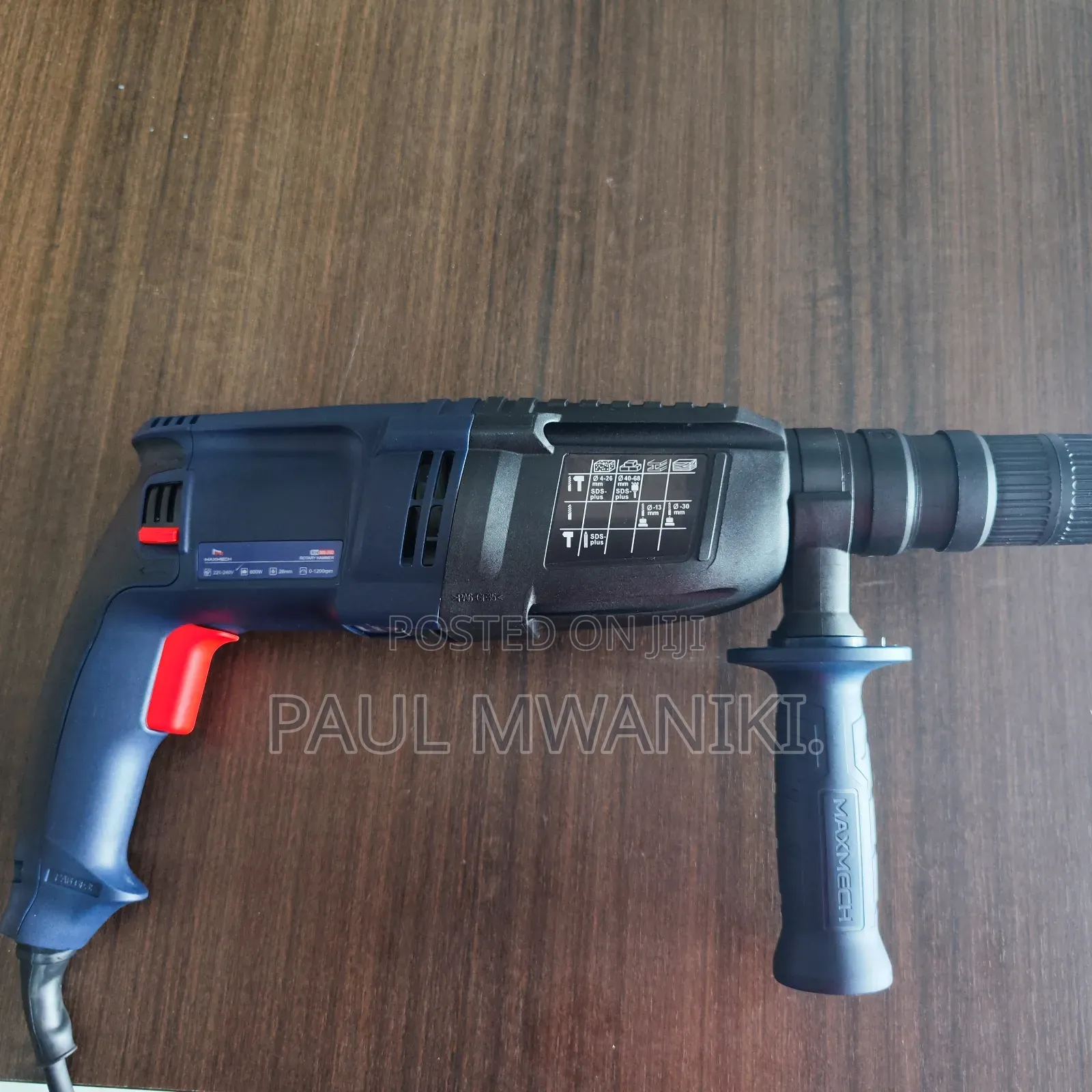 Maxmech 800w Rotary Hammer