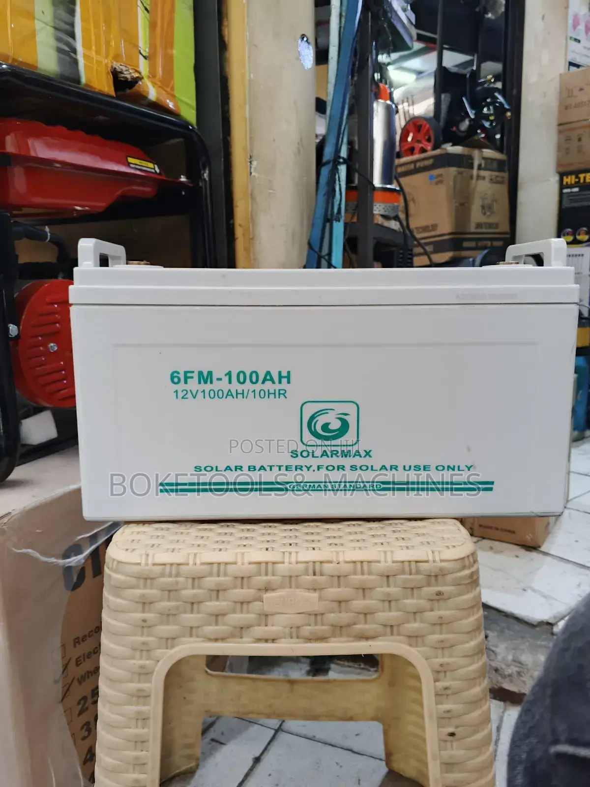 Solarmax 100ah 12v