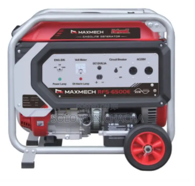 Maxmech, Rfs-6500e 6.9 Kva/5.5kw, Petrol Generator
