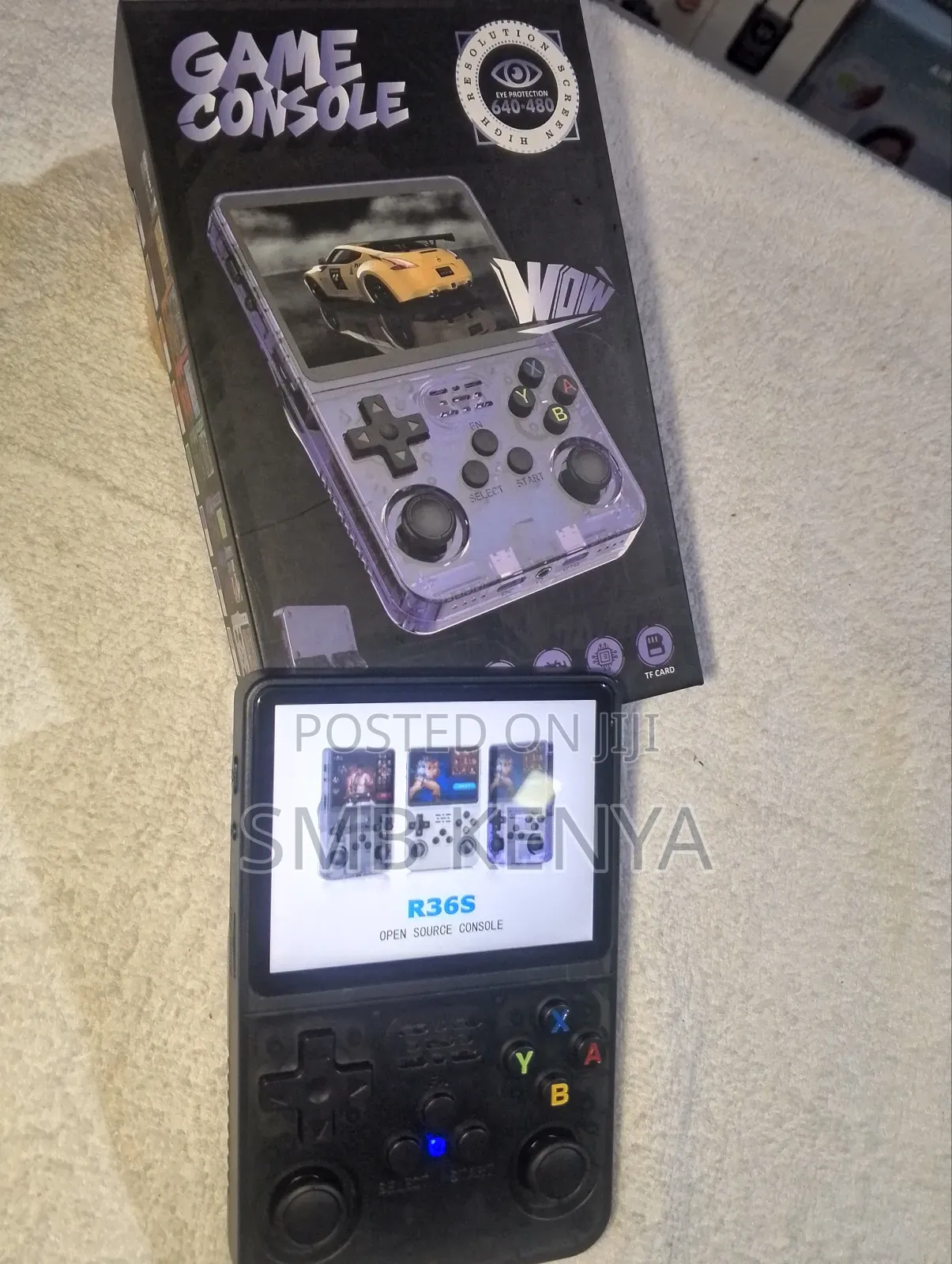 R36s Retro Handheld Game Console 64gb