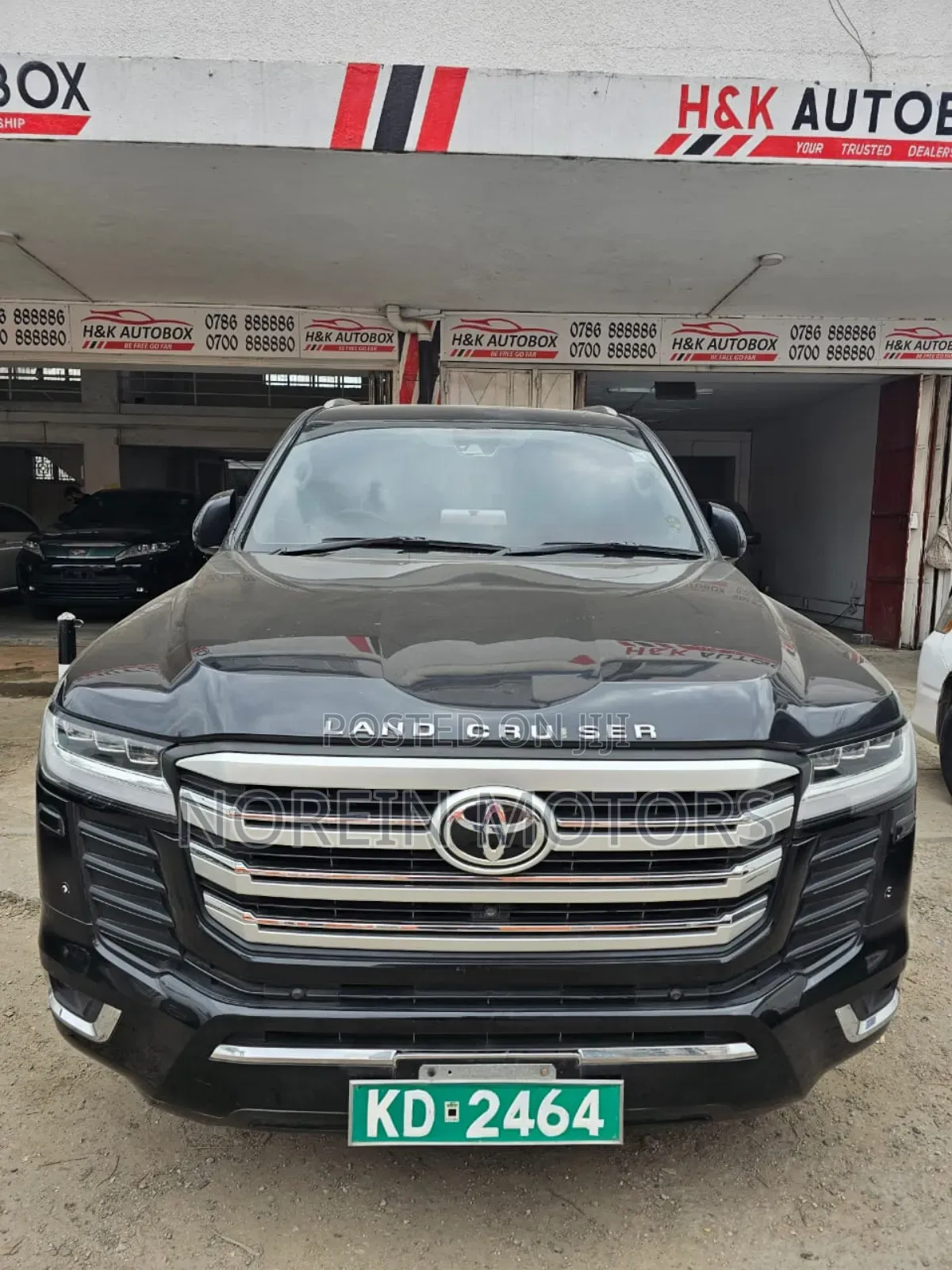 Toyota Land Cruiser 2024 Matt Black