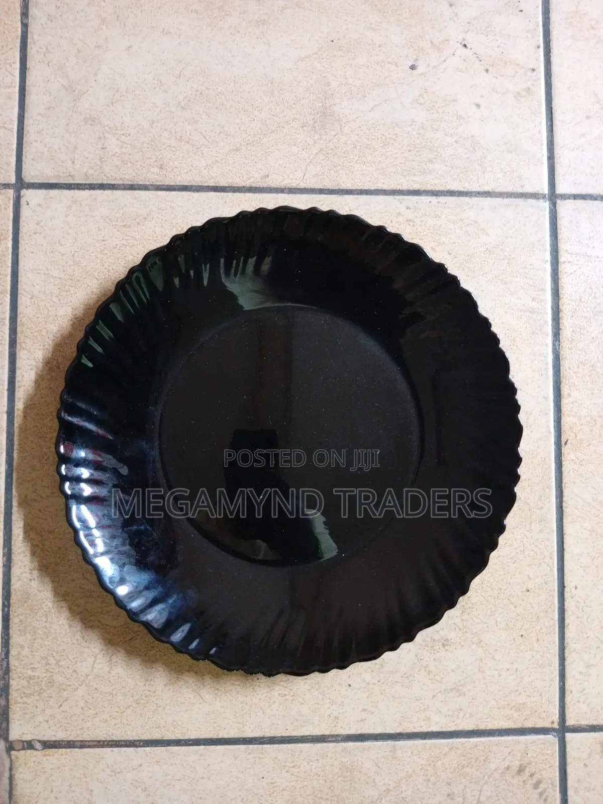 Glass Dinner Plates 6pc