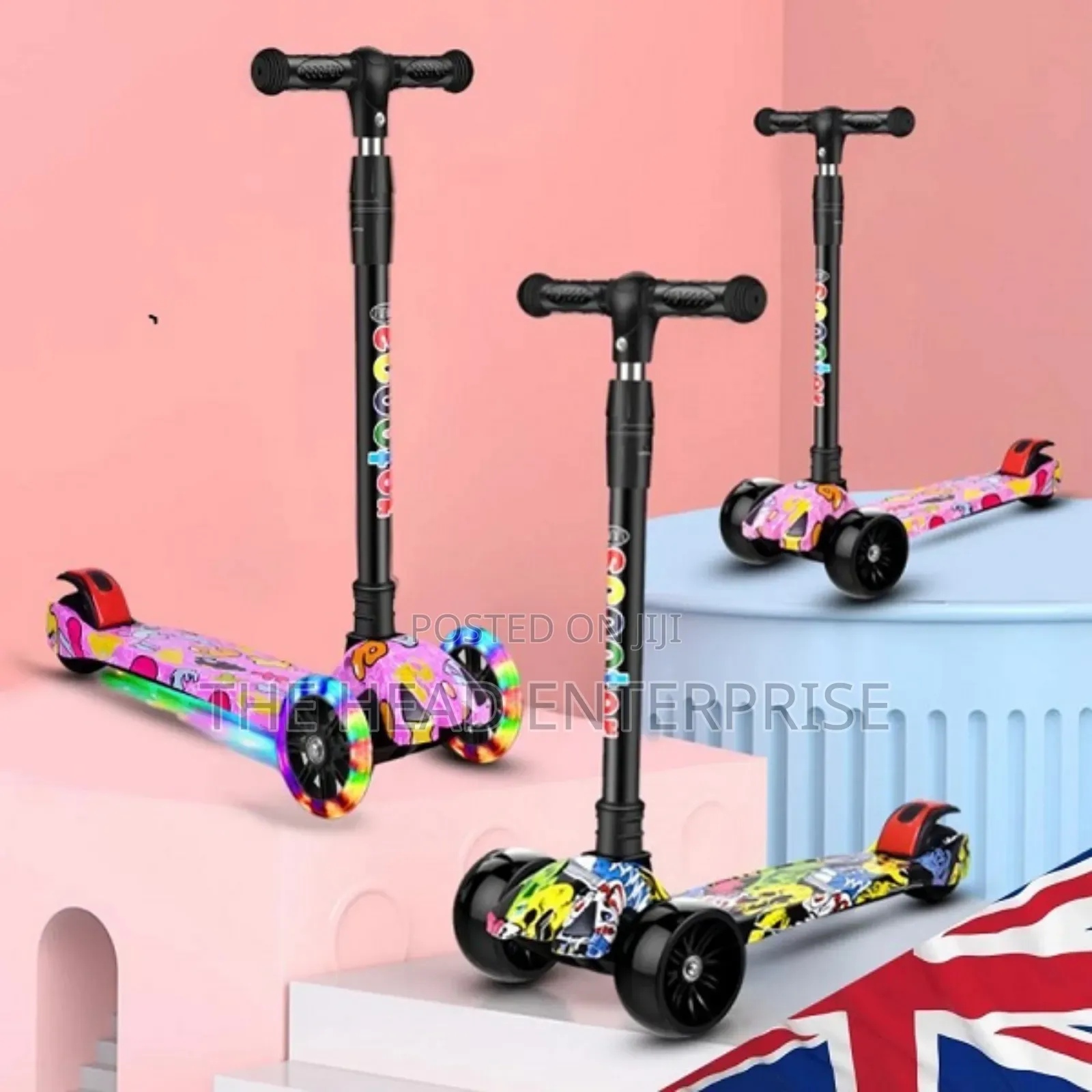 Usa Model Kids Scooter With Light and Music