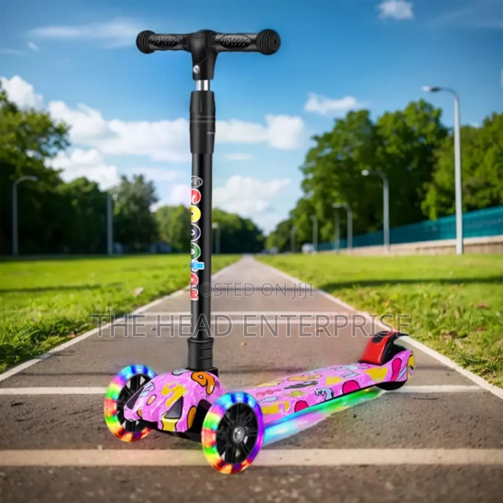 Pink Outdoor With Music Kids Foldable