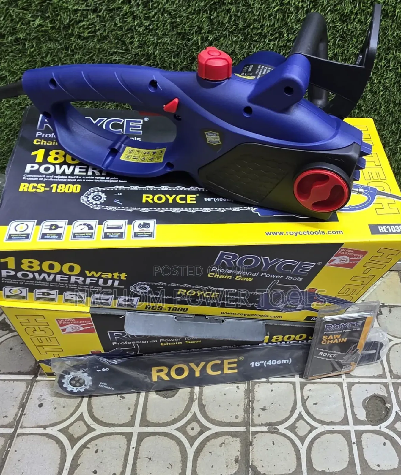 Royce 16inch Electric Chainsaw/Electric Power Saw