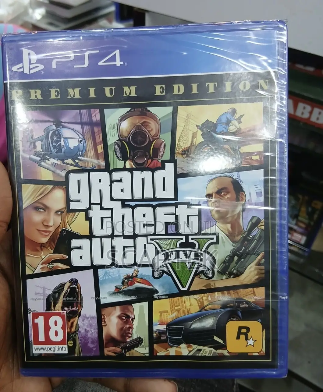 Ps4 Grand Theft Auto(Gta V)