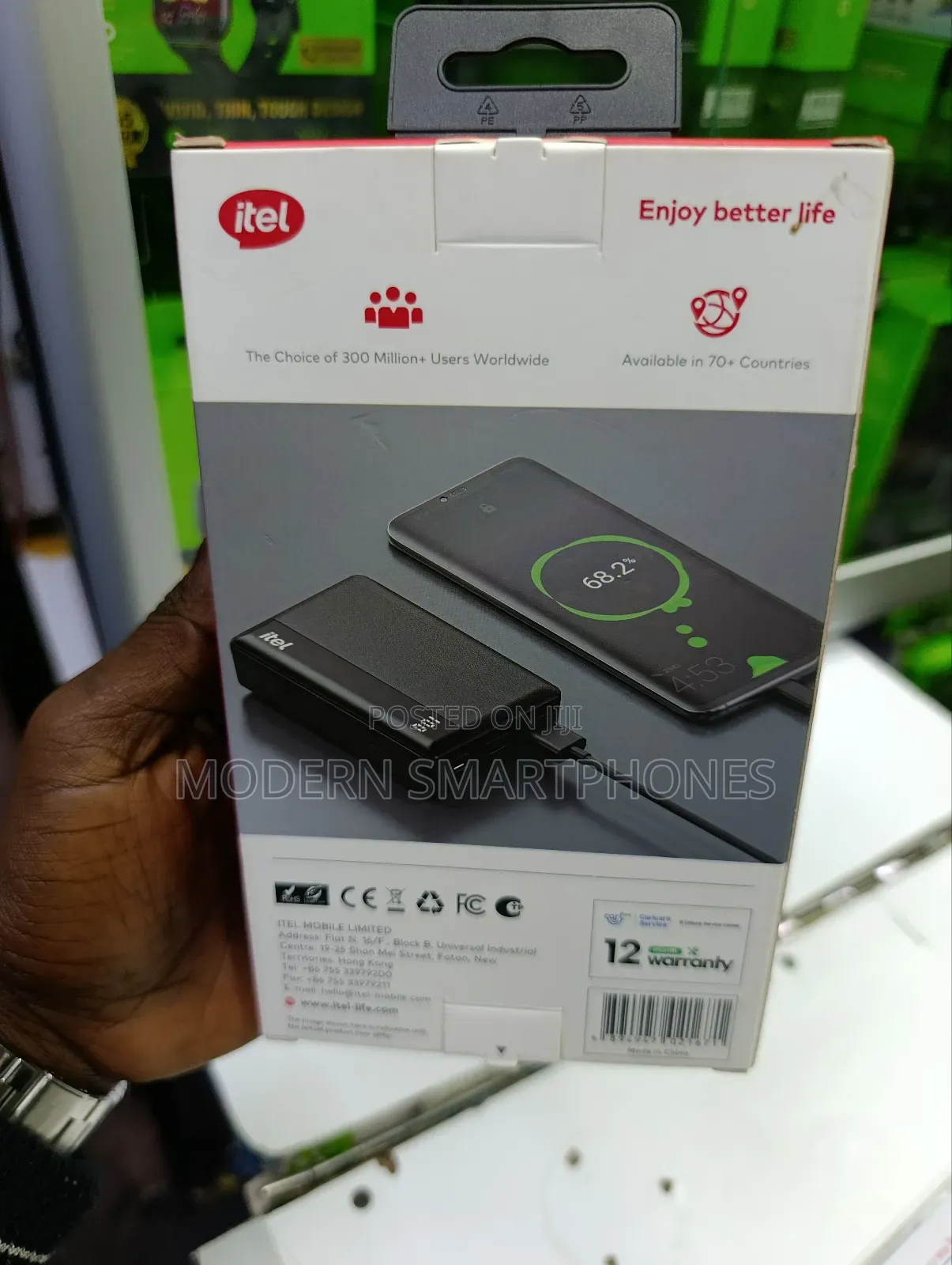 Itel Power Lite 10000 Mah Powerbank