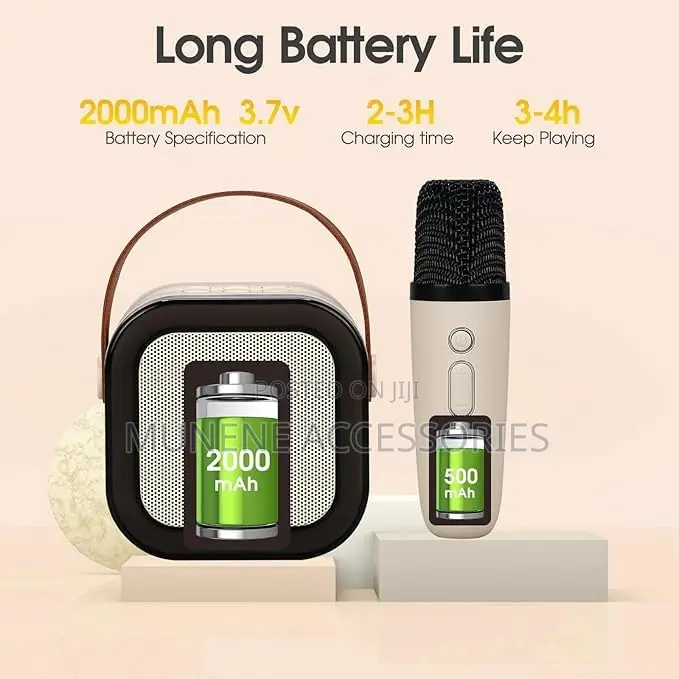 Portable Bluetooth Karaoke Speaker Wireless Microphone