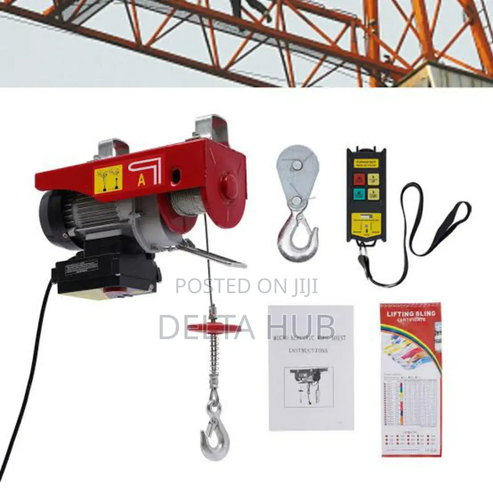 Electric 1-ton Super Hoist With Lifting Power