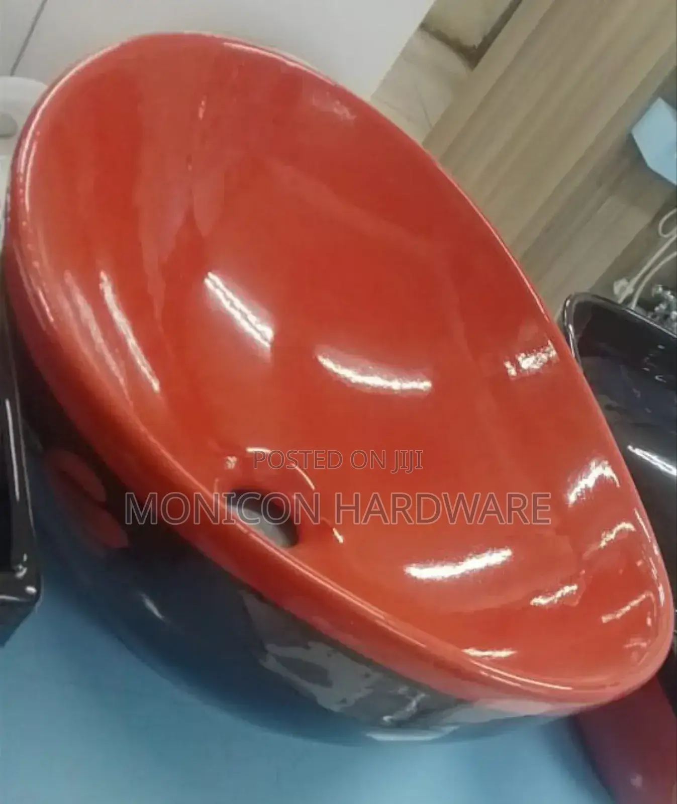 H/W Countertop(Black and Red)