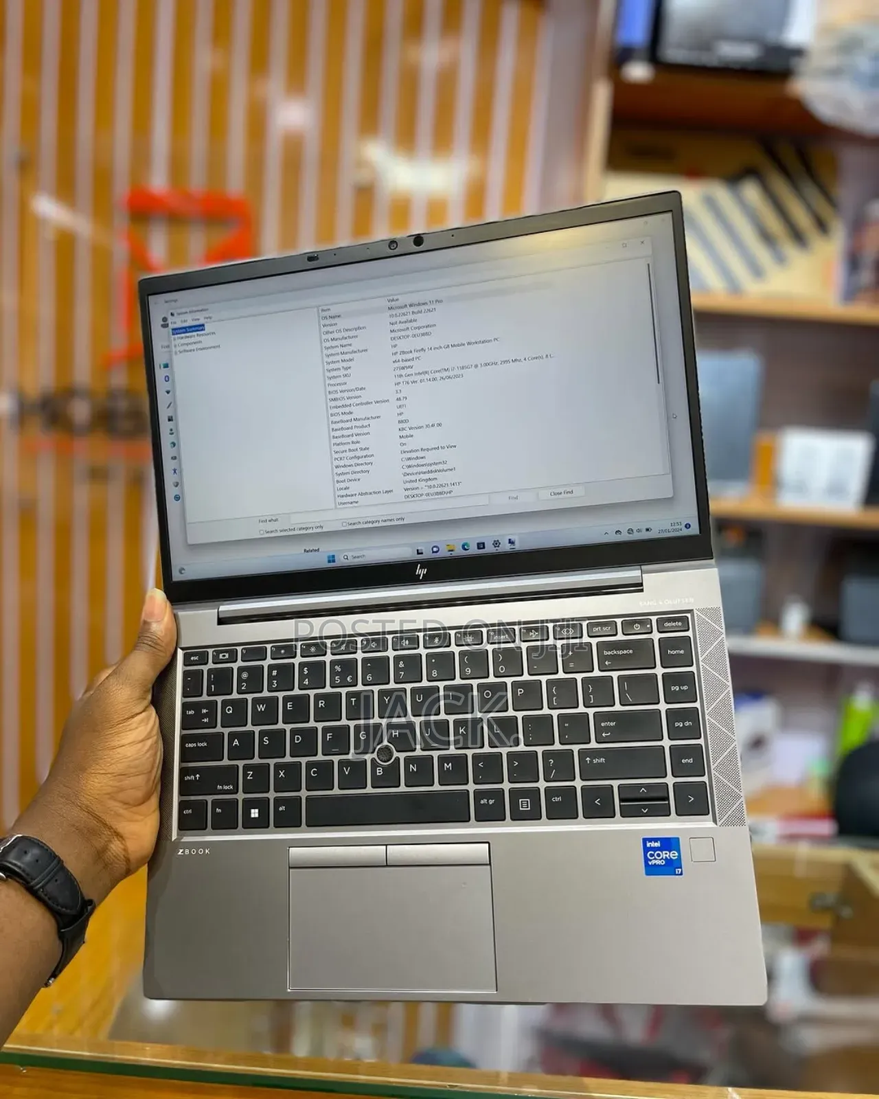 Laptop HP ZBook Firefly G8 32GB Intel Core I7 SSD 512GB