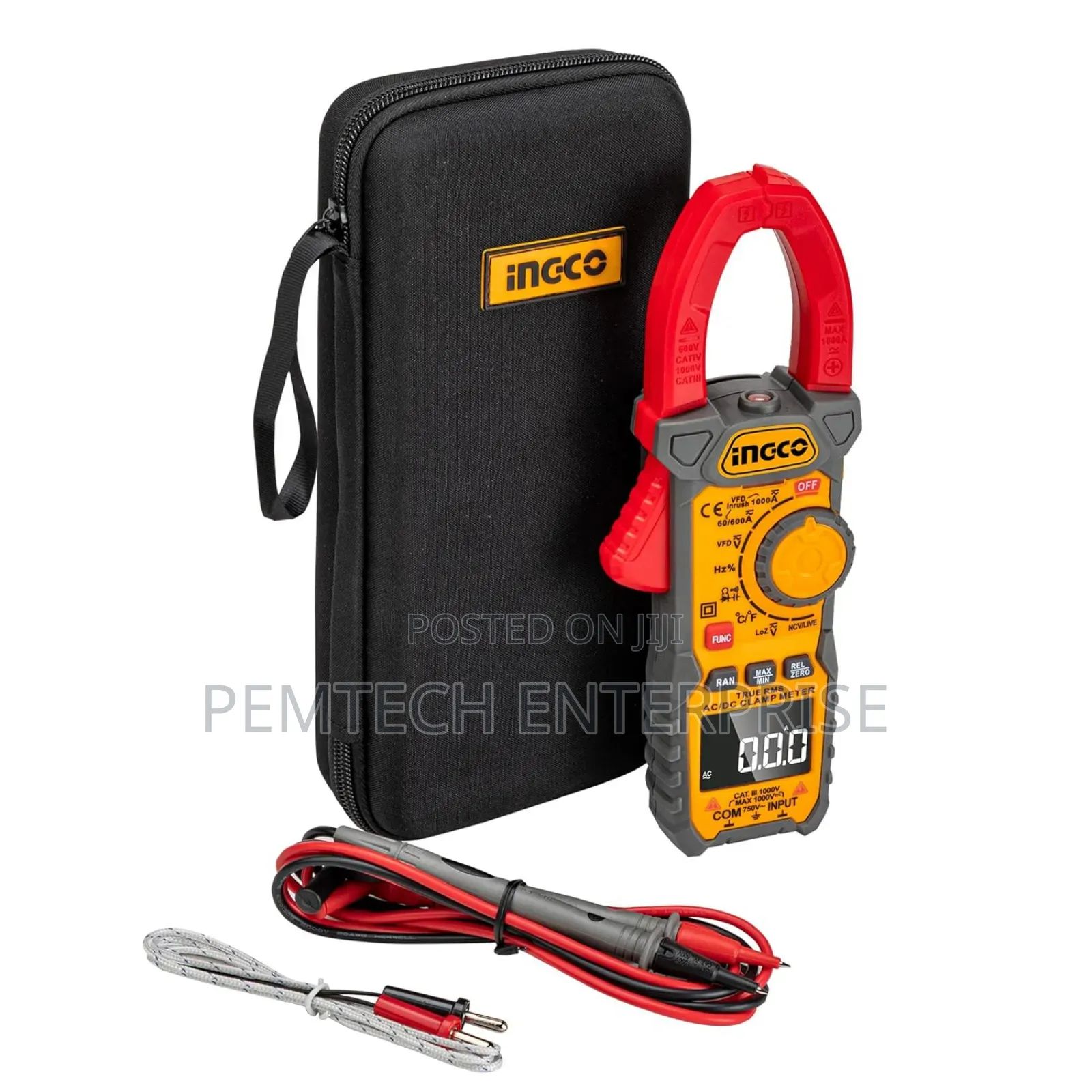 Dc/Ac Clamp Meter 1000v Dcm100015