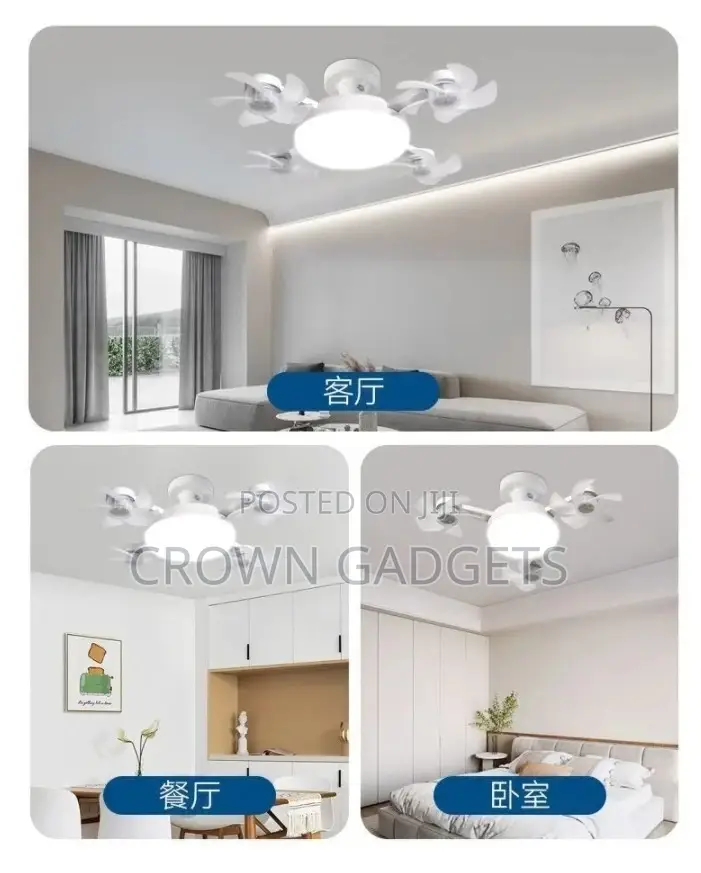 Dimmable Led Ceiling Fan – Silent, Energy Efficient