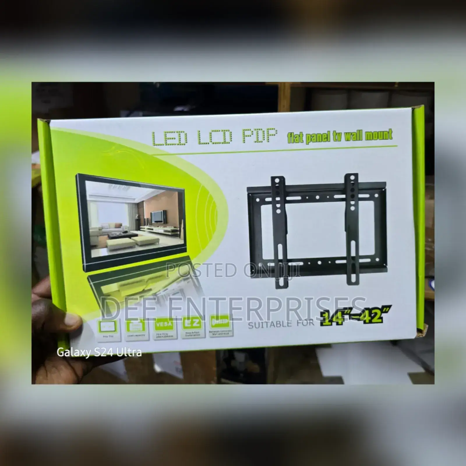 Flat Panel Tv Wall Mount 
Suitable for 14' to 42 ' Flat Panel Tv