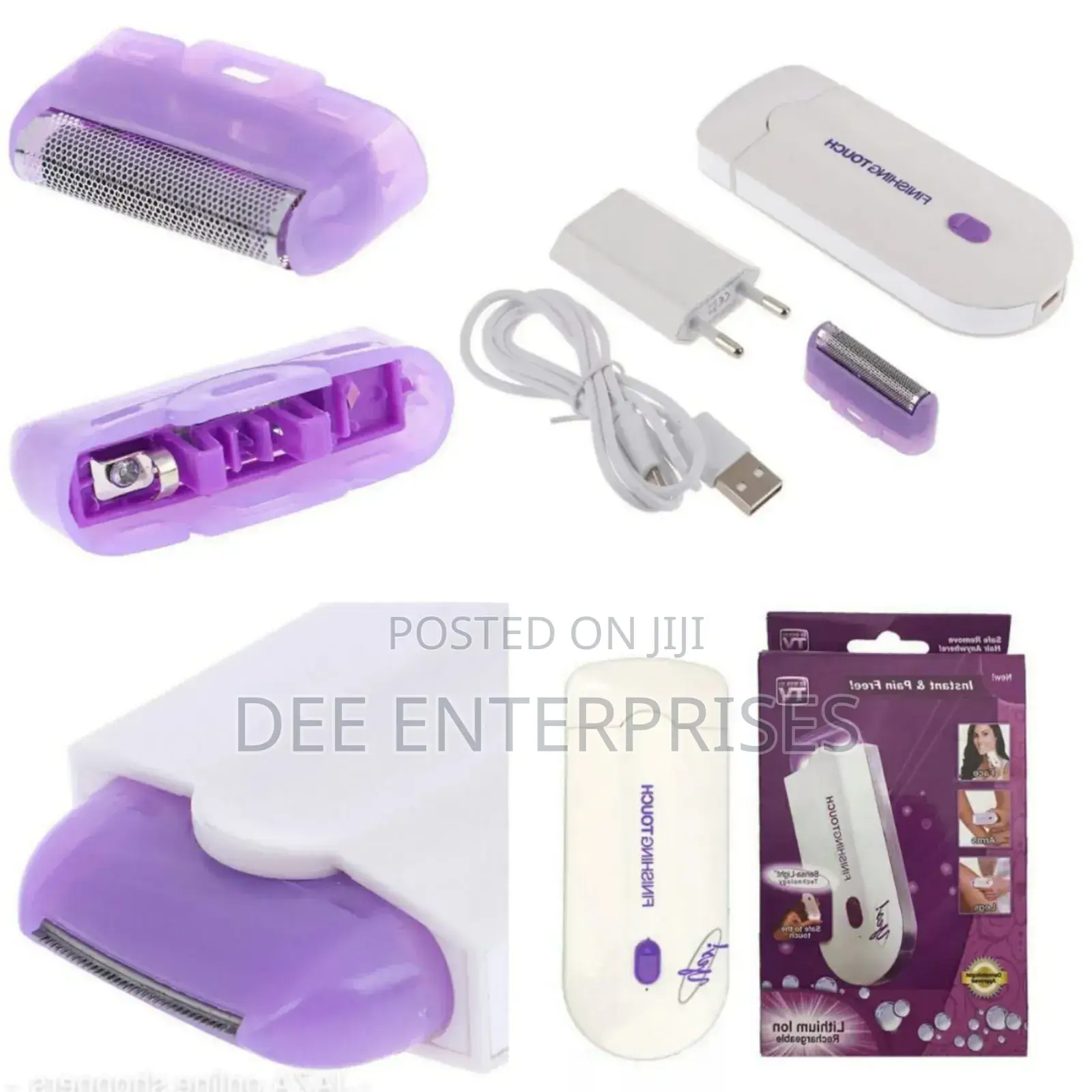 Electric Face Body Painless Hair Remover