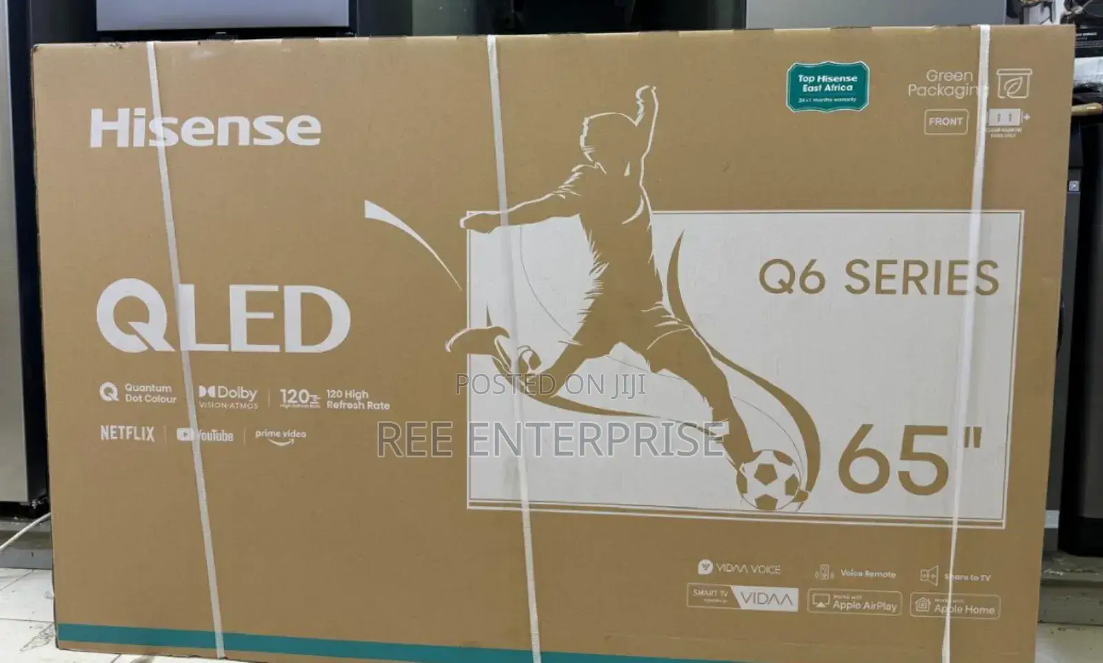 Hisense 65qled Brand New Tv