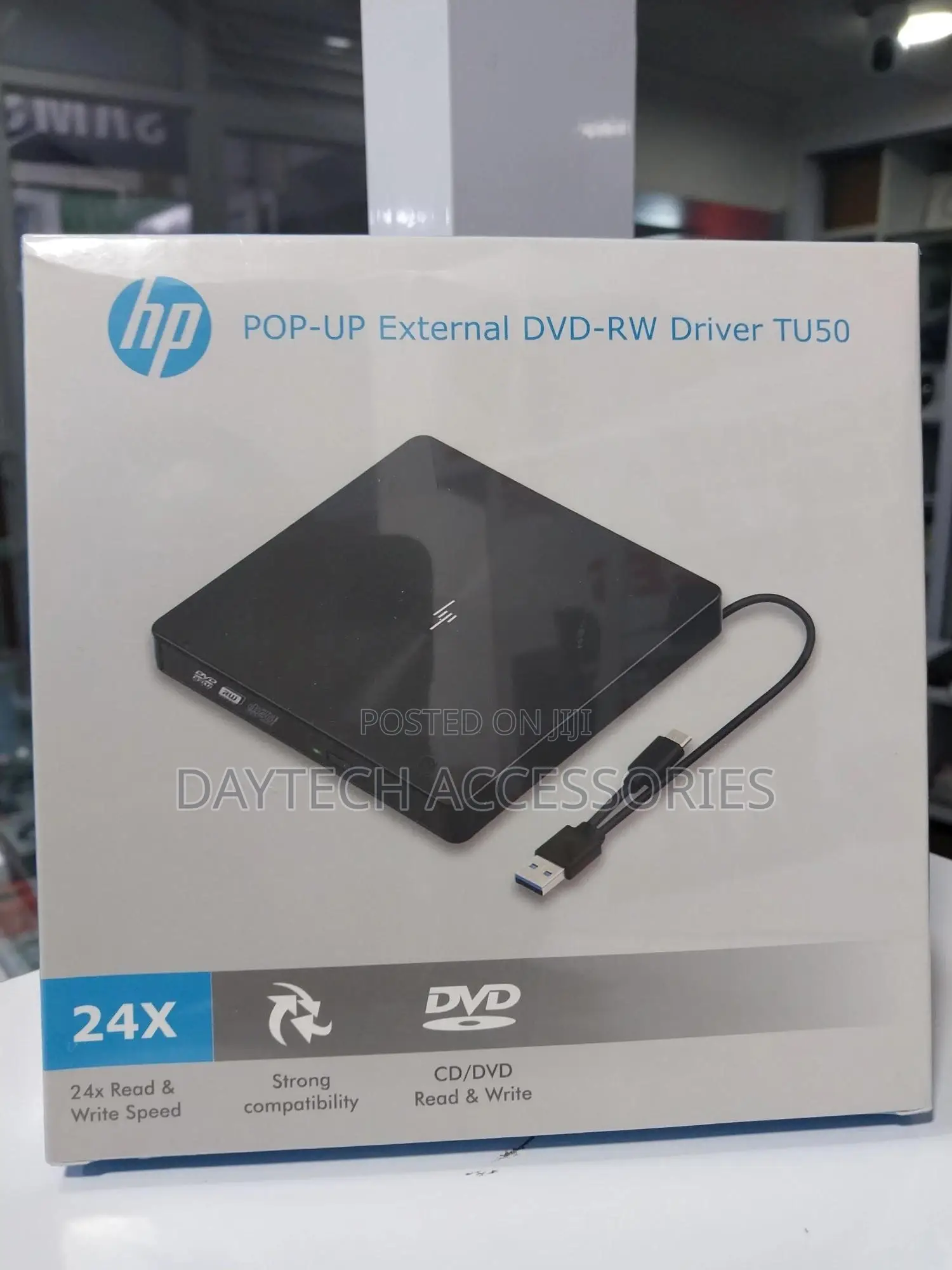 Hp DVD-Writer Usb-a Usb-C External